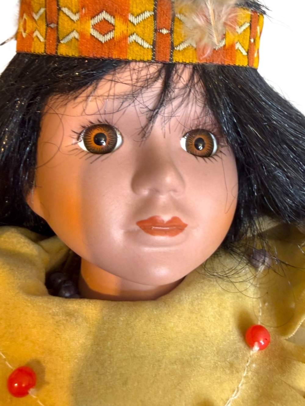 Vintage porcelain doll - Picture 3 of 6